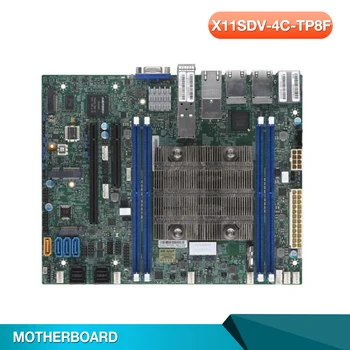 X11SDV-4C-TP8F Для материнской платы Supermicro Xeon Processor D-2123IT, поддержка TDP процессора до 60 Вт TDP