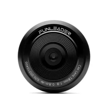 Полнокадровый Блинный объектив FUNLEADER 18mm F8 для Sony E Fuji X EOS R Nikon Z Leica L Cannon RF R5 R6