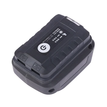 Адаптер Светодиодная лампа Фонарик USB Зарядное устройство для мобильного телефона Makita 18V Li-ion Аккумулятор Power Bank