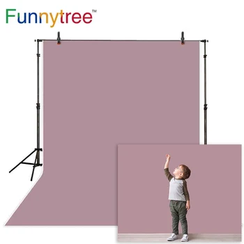 Funnytree photography photobooth фиолетовый серый сплошной цвет детский Рождественский фон украшение студийная фотосессия фотосессия на фотофон