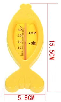 Физический термометр маленькая рыбка, термометр для воды, детская ванночка двойного назначения, детская комната, термометр для ванной дома