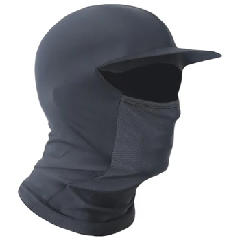 1 ШТ. Солнцезащитная кепка для защиты шеи на открытом воздухе, быстросохнущая шляпа-козырек, съемная шляпа, дышащая маска