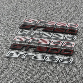 Автомобиль 3D Металлические Слова Буквы Табличка С Именем Эмблема Значок Наклейки Наклейка Для Ford Mustang GT SHELBY GT350 GT500 Аксессуары С Логотипом