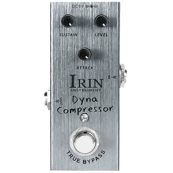 IRIN Электрогитара Blasting Compression Effector Chorus Профессиональный Одноблочный Маленький эффектор 9,2 X 4,6 X 4,3 см