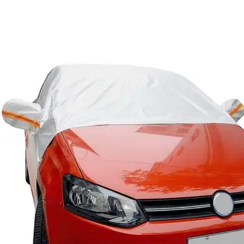 Защита от снега на лобовом стекле автомобиля От солнца С наушниками, Утолщенная защита от снега, инея и наледи, принадлежности для автомобильной одежды