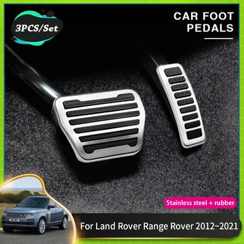 Аксессуары для Педали тормоза Автомобиля Для Land Rover Range Rover L405 2012 ~ 2021 Нескользящая Крышка Сцепления Автомобиля Накладка Для Ножной Педали Аксессуары