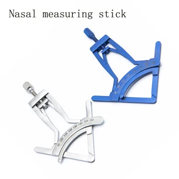 Инструмент для измерения носа, придающий форму локтевой кости, прибор для измерения носа с градуированным титановым инструментом для носа