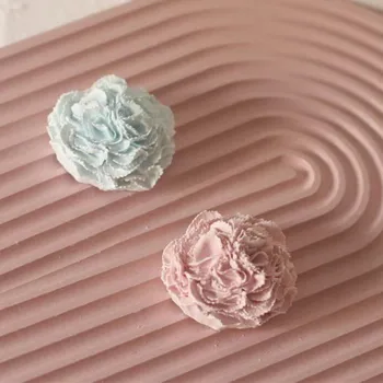3D Форма для ароматерапии с цветком гвоздики, Гипсовая форма с цветком гвоздики, формы для мыла ручной работы