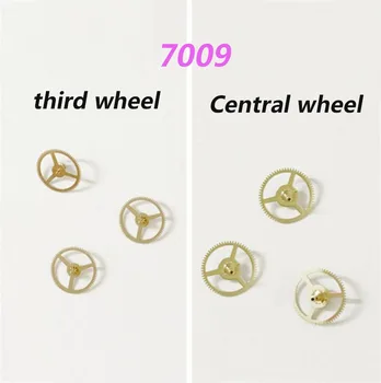 Аксессуары для часов Подходят К японскому механизму Seiko 7009, Оригинальным Деталям для ремонта часов с тремя колесами (центральное колесо)