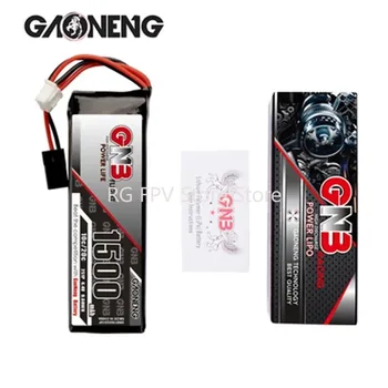 GaoNeng GNB 1500mAh 2S 6.4V 10C LiFePO4 LiFe battery RX аккумулятор Приемник Передатчик батарея с Разъемами Futaba