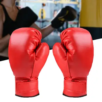 Перчатки для Спарринга, Ударные Рукавицы, Дышащие Боксерские Перчатки, Детские Тренировочные Боксерские Перчатки для Мма, Кикбоксинга, Фитнес-Тренировки, Муай Тай