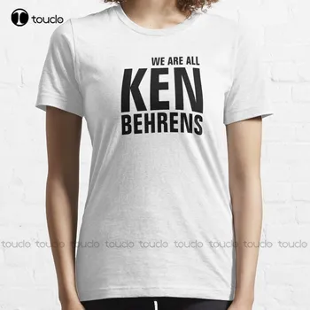 Новая футболка We Are All Ken Behrens, мужские пляжные рубашки, хлопковая футболка S-3Xl Унисекс