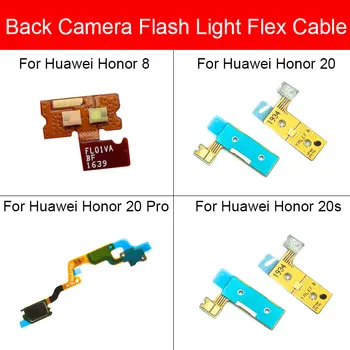 Гибкая светодиодная вспышка задней камеры для Huawei Honor 8 20 20Pro 20S, светодиодная вспышка, датчик приближения, окружающий гибкий кабель задней камеры