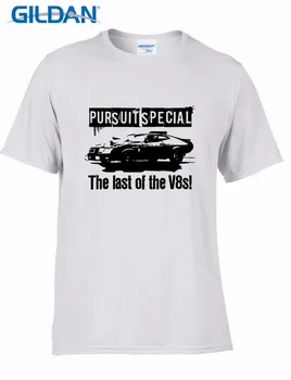 Горячая распродажа летней мужской футболки из 100% хлопка с круглым вырезом 2019, футболки Pursuit Special The Last Of The V8S slim Fit