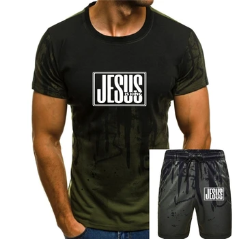jusus is king с надписью из 100% хлопка, забавная футболка, Женские короткие топы, Летняя футболка с круглым вырезом, Топы, высококачественная футболка для женщин, топ