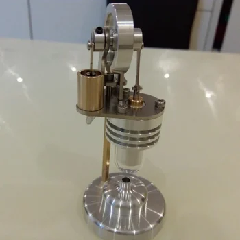 Мини-Комплект Двигателя Стирлинга Вертикальная Модель Двигателя Двигатель Внешнего Сгорания Научный Физический Эксперимент Игрушка