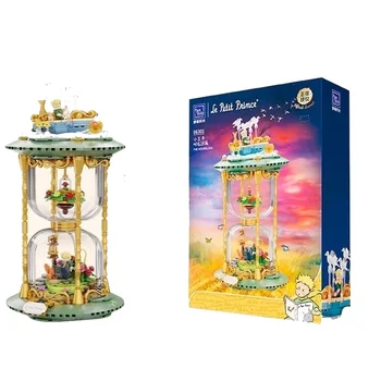Серия Little Prince с совместным брендом Time Hourglass, Развивающие настольные украшения, сращивание моделей, игрушки-головоломки, креативные подарки на День рождения