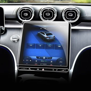 Автомобильная пленка для GPS-навигации, пленка из закаленного стекла для Mercedes Benz C-Class W206 2022 (навигационная пленка)