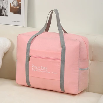 Новые дорожные сумки из ткани Оксфорд, многофункциональная сумка для хранения, женская сумка, складная Удобная дорожная сумка, сумка для хранения большой емкости