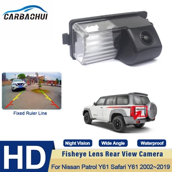 Камера заднего Вида Для Nissan Patrol Y61 Safari Y61 2002 ~ 2016 2017 2018 2019 HD CCD Ночного Видения Обратная Резервная Парковочная Камера