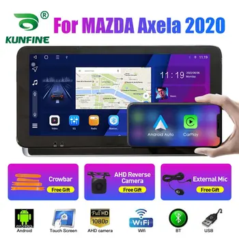 10,33-дюймовое автомобильное радио для MAZDA Axela 2020 2Din Android Восьмиядерный автомобильный стерео DVD GPS Навигационный плеер QLED экран Carplay