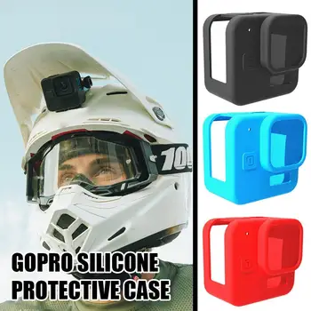 1ШТ Силиконовый чехол с полным покрытием для экшн-камеры Gopro Hero 11B Lack Mini Синий Красный Черный Защитный чехол Аксессуары для камеры